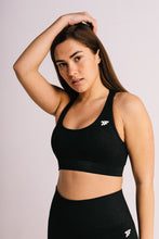 Load image into Gallery viewer, Courage Sports Bra - Jet Black
