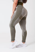 Load image into Gallery viewer, True Form Womens Olive Sculpt Gym Leggings
