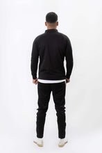 Load image into Gallery viewer, Black / White Tracksuit Top
