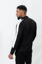 Load image into Gallery viewer, Black / White Tracksuit Top
