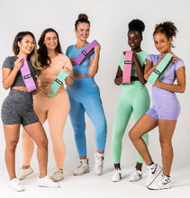Load image into Gallery viewer, Five Women holding True Form Medium Resistance Bands
