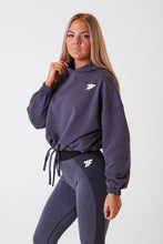Load image into Gallery viewer, Women&#39;s Charcoal Oversized Hoodie for Gym by True From UK
