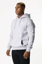 Load image into Gallery viewer, Side photo of Mens Grey Zone Hoodie for Gym Wear
