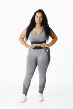 Load image into Gallery viewer, True Form Women Charcoal Gym legging for Gym Wear in UK 
