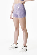 Load image into Gallery viewer, Women&#39;s True Form Lilac Seamless Booty Shorts for Gym
