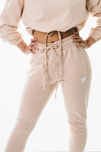 Load image into Gallery viewer, True Form UK Womens Slim Fit Nude Lounge Joggers
