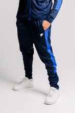 Load image into Gallery viewer, True Form UK Navy Royal Blue Gym Tracksuit Bottoms for Men

