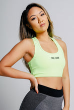 Load image into Gallery viewer, Energy Neon Yellow Crop Top
